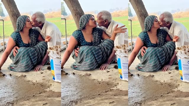 Rajasthan Jaisalmer Full Video Completely naked with old man