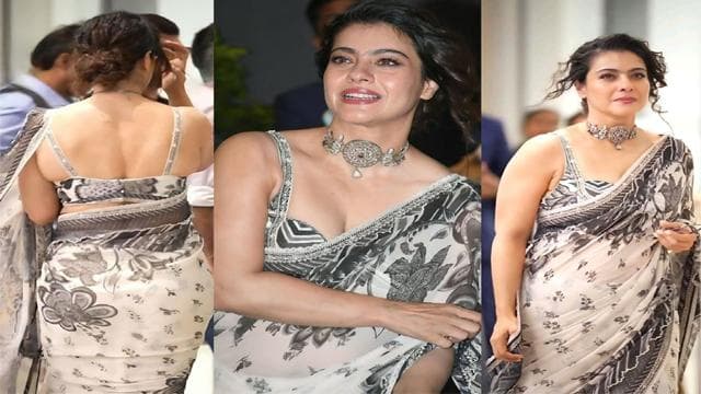 Bollywood Kajol Boob – Press Video Viral