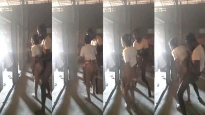 Doughter Nude & Dad Fuck Secretry in Home Video