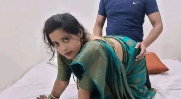 Desi Randi Cuckold Wife Blue Saree Hard Hotel Fuck
