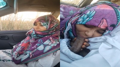 Muslim Girl Nude & Lovely Blowjob On Car Free